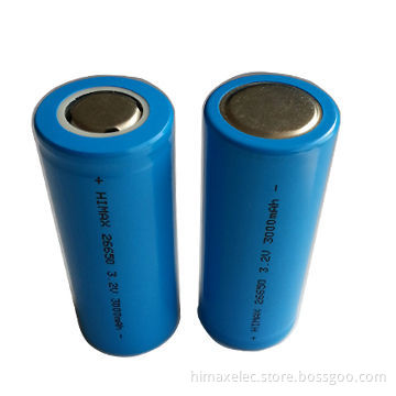 LiFePO4 26650 Battery, 3.2V 3000mAh lifepo4 battery, 3.2v LiFePO4 26650 battery